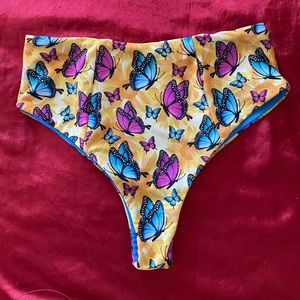 Moana Bikini “Flutter” Rise Above bikini bottom (high rise)